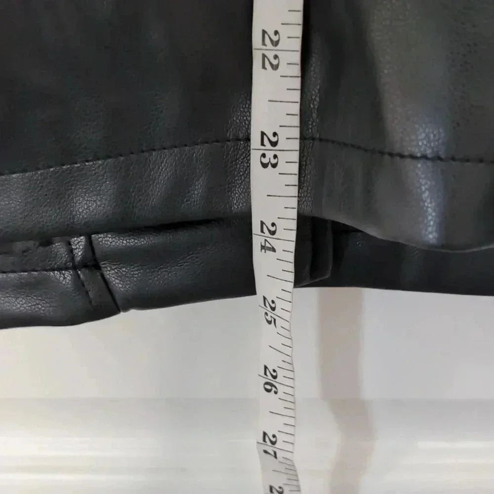 Scoop Women's Faux Leather Moto Jacket - Picture 10 of 11